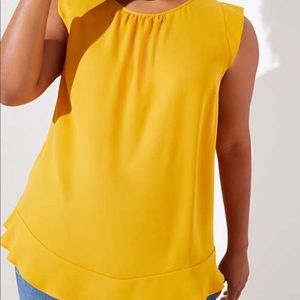 Mustard yellow loft top!!